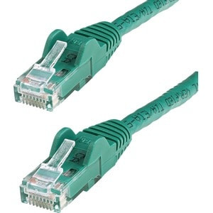 Startech 7M Cat6 Ethernet Cable Green Snagless Gigabit 100W Poe Utp 650Mhz Categ N6PATC7MGN