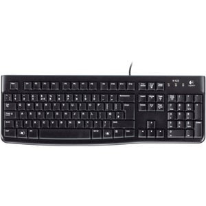 Logitech Keyboard K120 for Business Full-Size 100% Wired Usb Black 920-002528