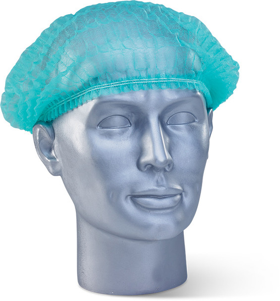 Beeswift Disposable Mob Cap Green DMCG