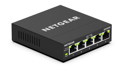 Netgear Gs300 Gs305E 5 Ports Manageable Ethernet Switch 2 Layer Supported Twiste GS305E-100UKS