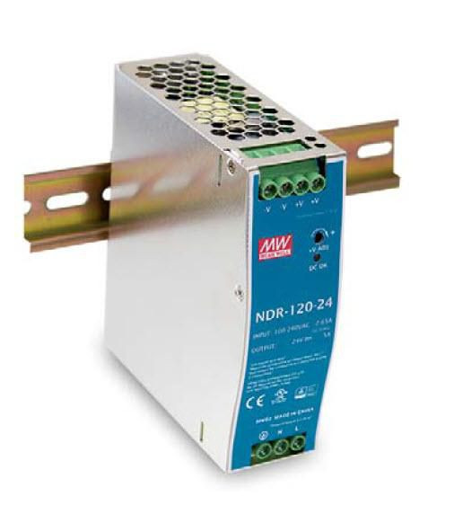 Mean Well NDR-120-24 Power Supply Unit 120 W NDR-120-24