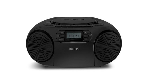 Philips TAZ2500/10 Cd Player Black Portable Cd TAZ2500/10