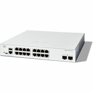 Cisco Catalyst 1300 C1300-16T-2G 16 Ports Manageable Ethernet Switch Gigabit Eth C1300-16T-2G