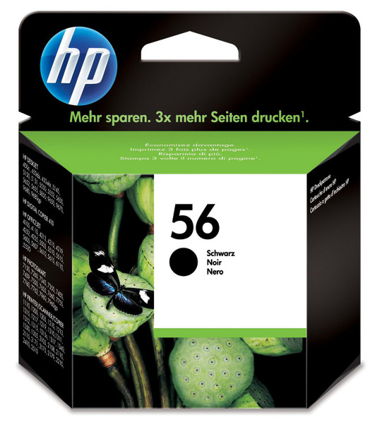 HP C6656AE#ABB 56 Black Original Ink C6656AE#ABB