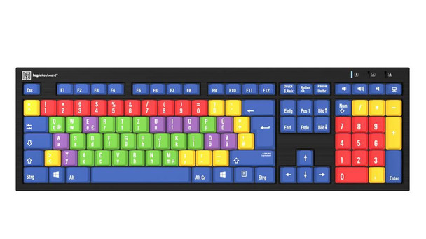 Logickeyboard LKB-LBHS-BJPU-DE Keyboard Home Usb Qwertz LKB-LBHS-BJPU-DE
