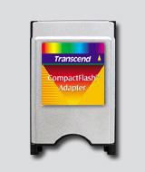 Transcend TS0MCF2PC Pcmcia Compactflash Adapter TS0MCF2PC