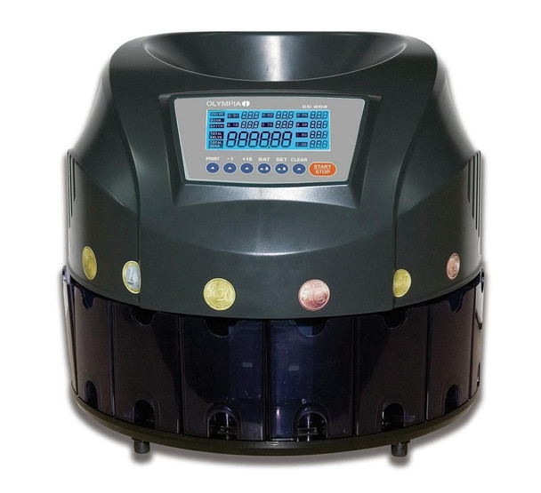 Olympia 947730200 Cc 202 Coin Counting Machine 947730200