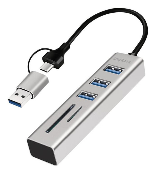 LogiLink UA0445 Usb 3.0 Hub. 4X Usb-A. 5 UA0445