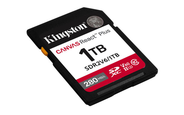 Kingston SDR2V6/1TB 1Tb Canvas React Plus Sdxc SDR2V6/1TB