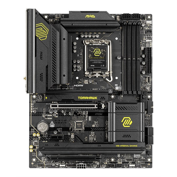 MSI MAG B860 TOMAHAWK WIFI Motherboard Intel B860 LGA 1851 Socket V1 ATX MAG B860 TOMAHAWK WIFI