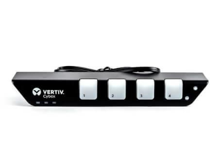Vertiv AFP0004 4-port Buttons Int. 6-foot AFP0004