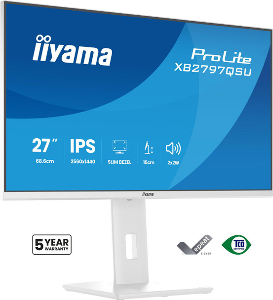 iiyama XB2797QSU-W1 27" Business QHD XB2797QSU-W1