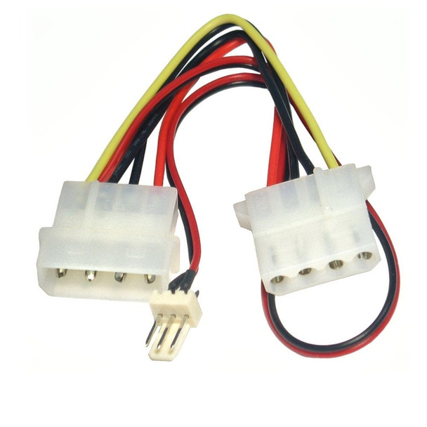 Cables Direct Molex Extension with Fan Power RB-523