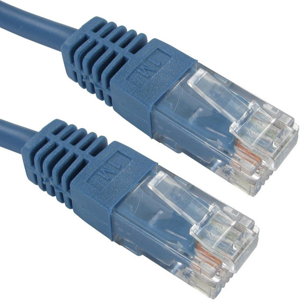 Cables Direct 0.15m Cat5e Patch Cable - Blue URT-600-STB