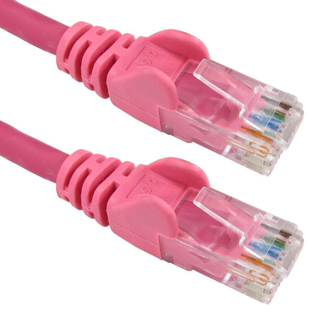 Cables Direct 5m Economy Gigabit Networking Cable - Pink 99LHT6-605P