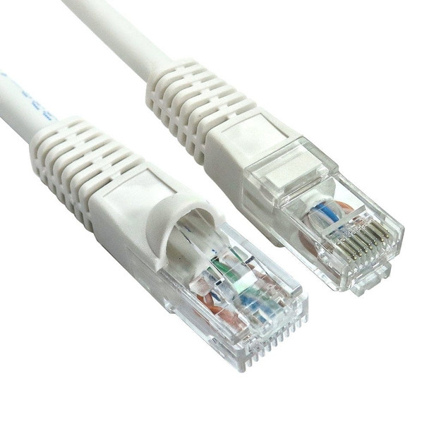 Cables Direct 3m Snagless Cat6 LSZH Patch Cable - White B6LZ-603W