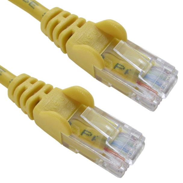 Cables Direct 10m Economy 10/100 Networking Cable - Yellow 99TRT-610Y