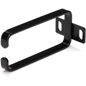 Startech 1U Vertical 1.8 X 3.9In Server Rack Cable Management D-Ring Hook W/ Fle CMHOOK1UN
