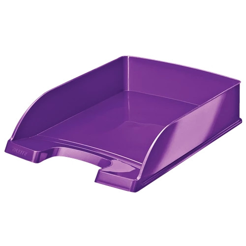 Leitz WOW Letter Tray Purple 52263062 52263062