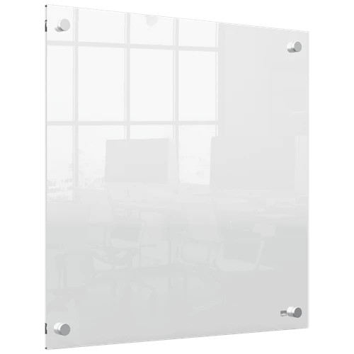 Nobo Transparent Acrylic Mini Whiteboard Wall Mounted 450x450mm 1915620 1915620