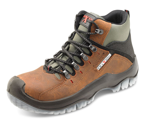 Beeswift Traxion Boot Brown Size 12 TBBR12