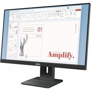 Lenovo Thinkvision E24-40 Monitor. Display Diagonal: 60.5 Cm 23.8" Display Resol 64BAMAT1UK