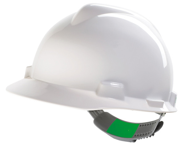 Msa V-Gard Safety Helmet White MSAGV111W