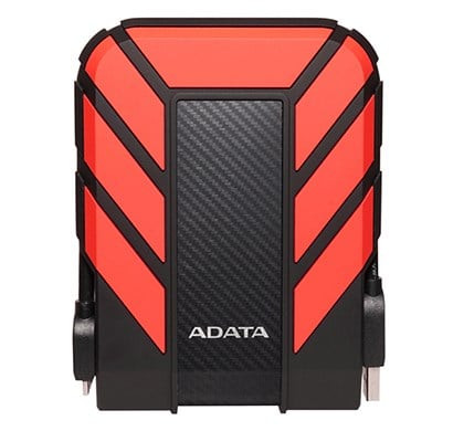 ADATA HD710 Pro External Hard Drive 1 TB 2.5 USB 3.2 Gen 1 3.1 Gen 1 Black Red" AHD710P1TU31CRD