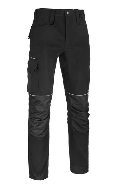 Beeswift Tornio Fleece Lined Soft Shell Stretch Work Trousers Black Size 44T TSSPTBL44T