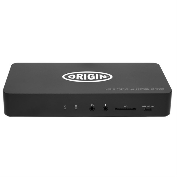 Origin Storage USB-C/A Triple 4K Docking Station OSDOCK-T4K15/EU
