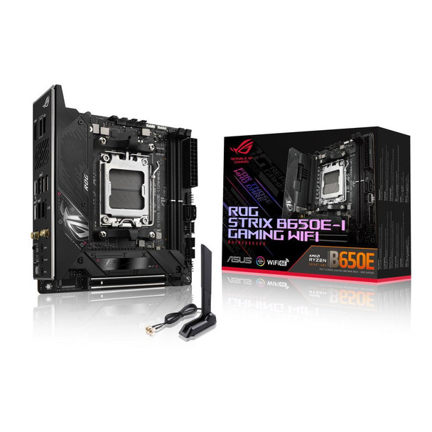 Asus ROG STRIX B650E-I GAMING WIFI Socket Am5/B650/Ddr5/S-Ata 6Gb/S/Mini Itx ROG STRIX B650E-I GAMING WIFI