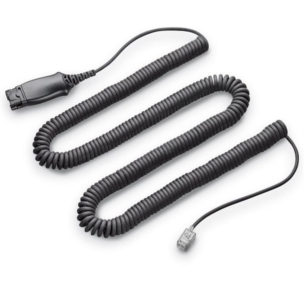 HP Poly Savi Office S2 Telephone Cable Black 85R55AA