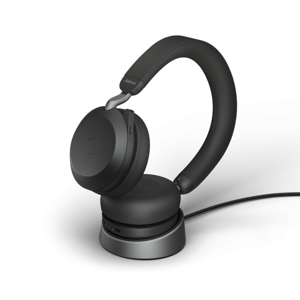 Jabra Evolve2 75 USB-C MS Stereo Headset with Desk Stand EVOLVE275MSUSBCSTAND