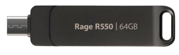 Patriot Memory PE64GR550DSAD Rage R550 Usb Flash Drive 64 PE64GR550DSAD