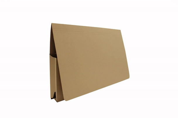 Exacompta Guildhall 50PK Full Flap Document Wallet 315gsm Buff PW2BUF