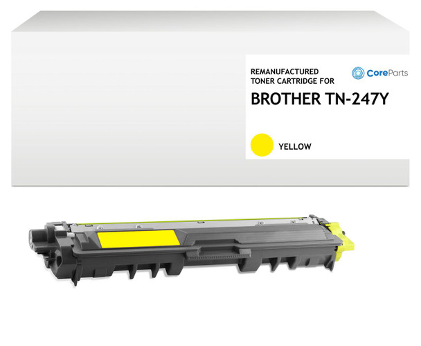 CoreParts QI-TN-247Y Lasertoner for Brother Yellow QI-TN-247Y