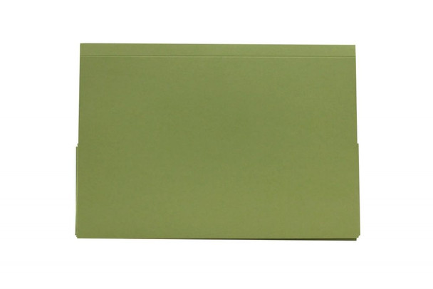 Exacompta Guildhall 25PK Double Pocket Legal Wallet 315gsm Green 214GRN