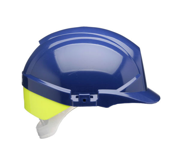 Centurion Reflex Safety Helmet With Yellow Rear Flash Blue CNS12BHVYA