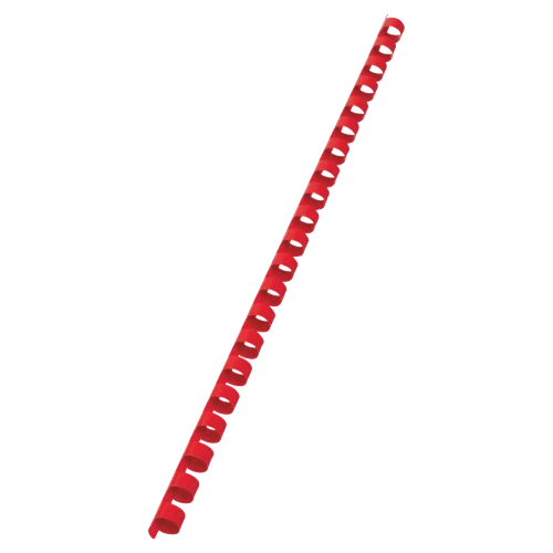 GBC 4028215 CombBind Binding Combs 10mm Red Pack of 100 4028215