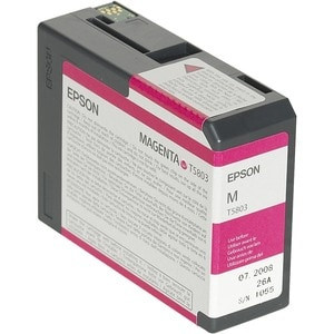 Epson Singlepack Magenta T580300. Colour Ink Type: Pigment-Based Ink Colour Ink C13T580300