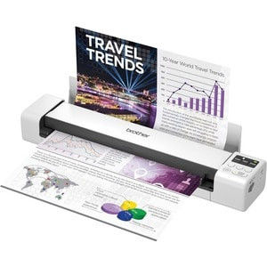 Brother Dsmobile Ds-940Dw Sheetfed Scanner 1200 Dpi Optical 48-Bit Color Duplex DS940DWTJ1