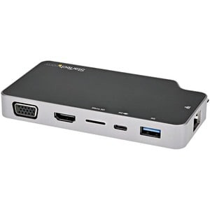 Startech Usb C Multiport Adapter Usb-C To 4K Hdmi Or Vga Video With 100W Pd Pass CDP2HVGUASPD
