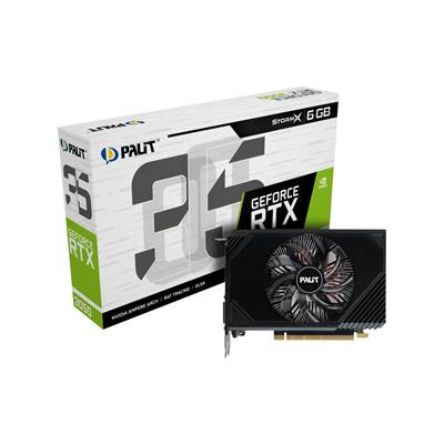 it Geforce Rtx 3050 Stormx 6Gb Gddr6/Pci Express 4.0/1470Mhz/14000Mhz NE63050018JE-1072F