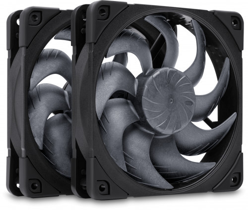 Noctua NF-A12x25 G2 PWM Sx2 PP chromax.black 12V 2nd Gen Quiet 120mm Fans NF-A12X25-G2-SX2-PP-CH-BK