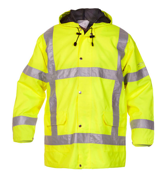 Hydrowear Uitdam Sns Hi-Vis Waterproof Jacket Saturn Yellow Size L HYD072370SYL