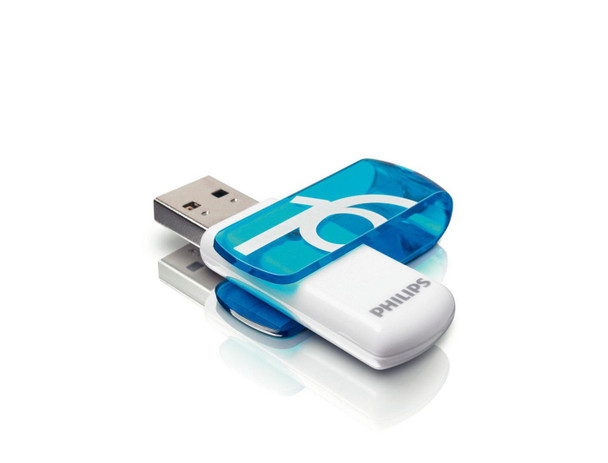 Philips FM16FD05B/00 16GB 2.0 USB Drive Vivid FM16FD05B/00