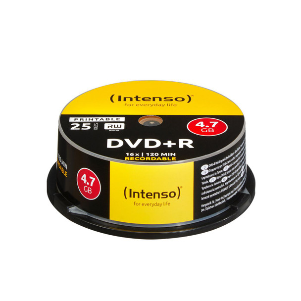 Intenso 4811154 DVD+R 4.7GB. Print. 16x 25 4811154