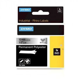 Dymo 18761 12mm Metallized Tape 18486