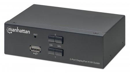 Manhattan 153546 Displayport 1.2 Kvm Switch 153546