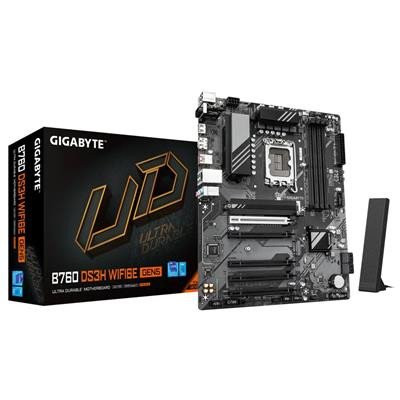 Gigabyte B760 DS3H WF6E GEN5 Socket 1700/B760/Ddr5/S-Ata 6Gb/S/Atx B760 DS3H WF6E GEN5